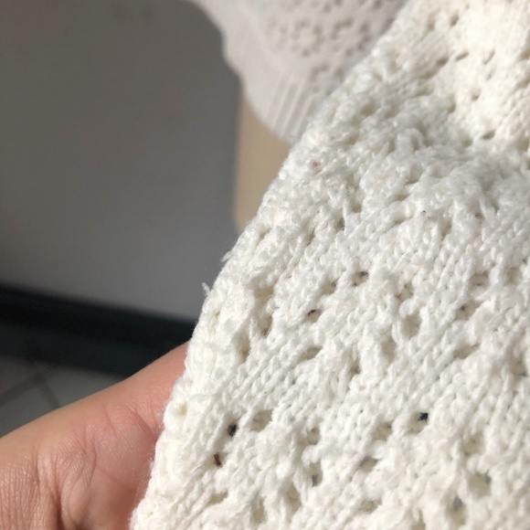Pointelle Knit Cardigan - Picture 5 of 8